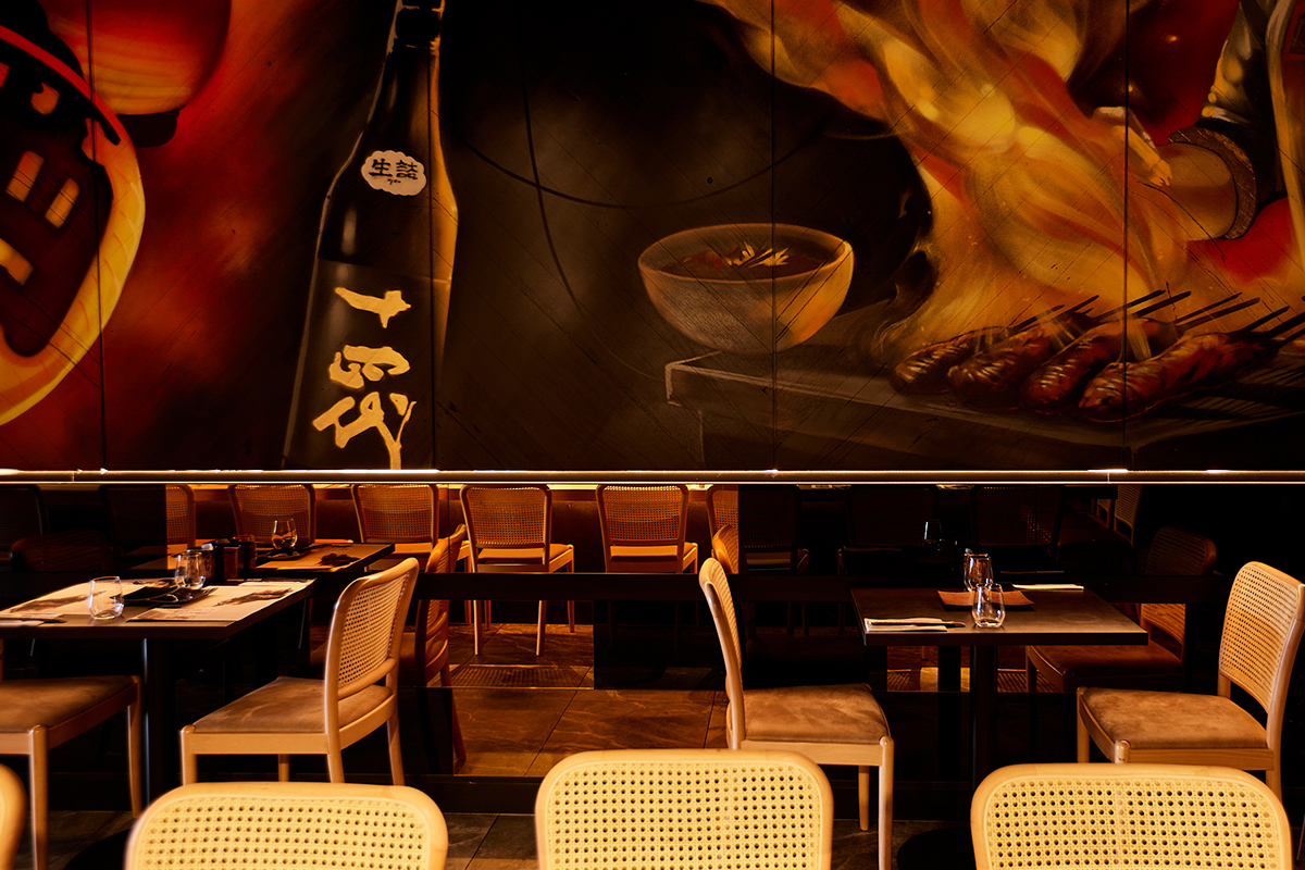 yakikami – graffiti wall landscape